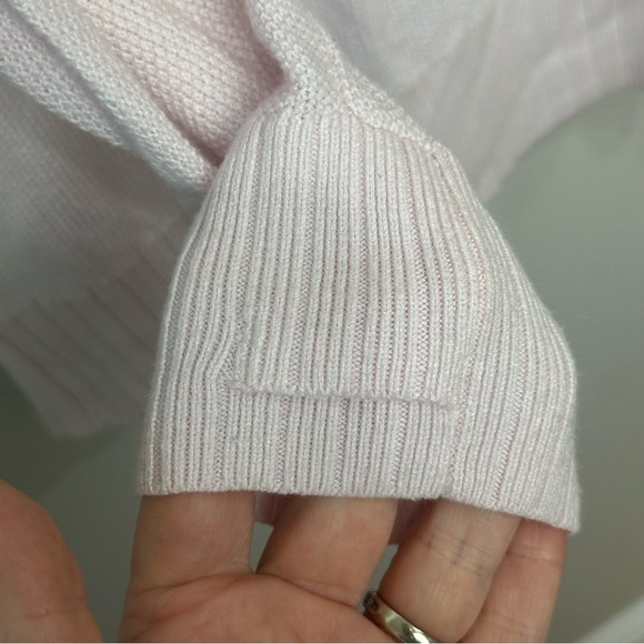 Lululemon Sincerely Yours Open Back Sweater Pink Glow Lightweight Thumbholes - Picture 7 of 7